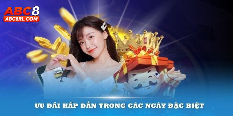 Những chương trình khuyến mãi ABC8 siêu hấp dẫn Những chương trình khuyến mãi ABC8 siêu hấp dẫn