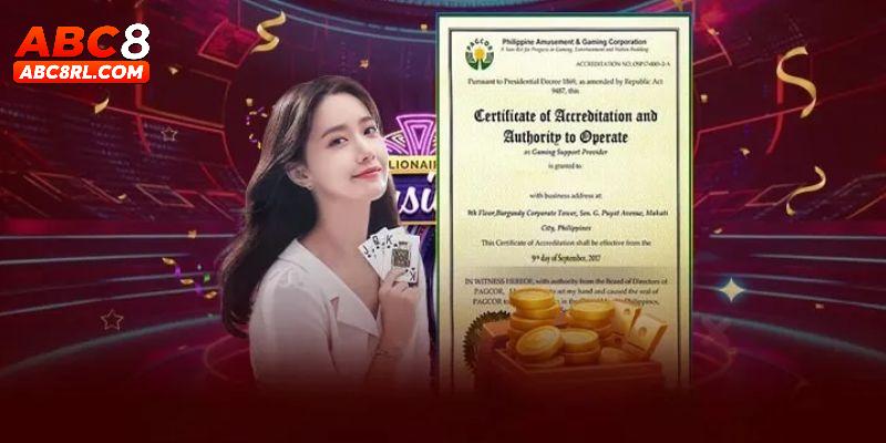 Các loại giấy phép hoạt động có tại ABC8 Các loại giấy phép hoạt động có tại ABC8