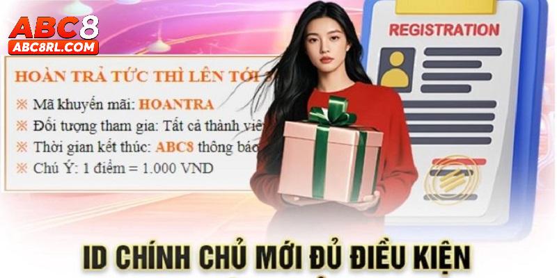 Những quy định trong hoàn trả tức thì không giới hạn lên đến 3% tại ABC8 Những quy định trong hoàn trả tức thì không giới hạn lên đến 3% tại ABC8